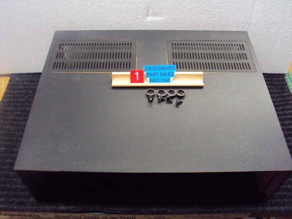 NAD 7045 Receiver Wood Case & Mounting Screws. Nice Cond Parting Out Entire 7045