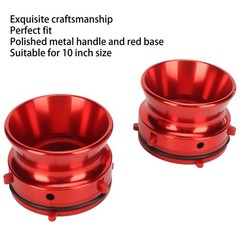 1 Pair NAB Hub Adapters Professional Polished Aluminum Reel To Reel Tape Opener