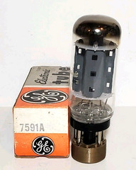 1 GE 7591 7591A Vacuum Tube Tested NOS Calibrated TV – 7