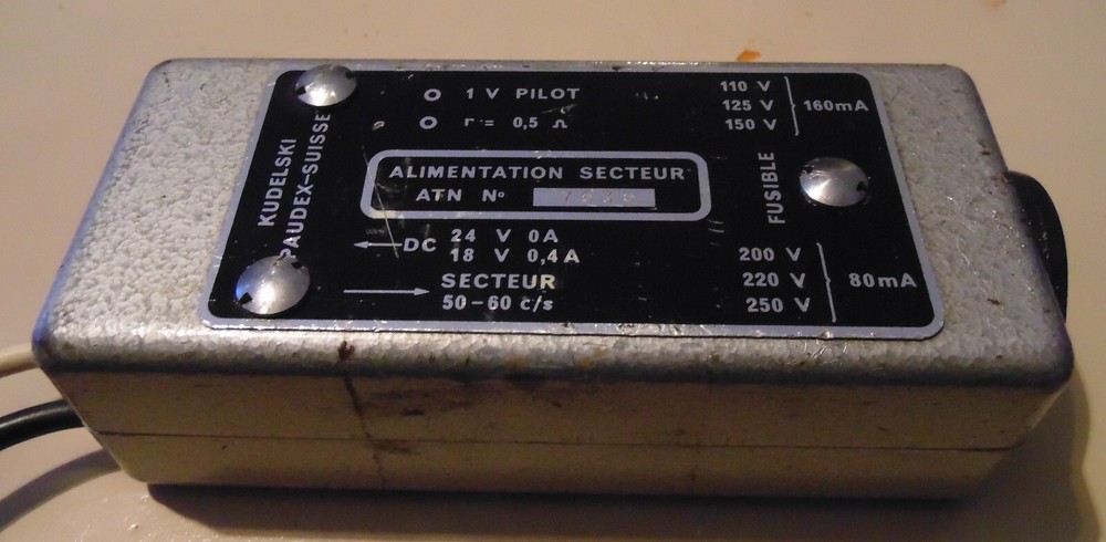 Nagra Kudelski ATN power supply low serial number