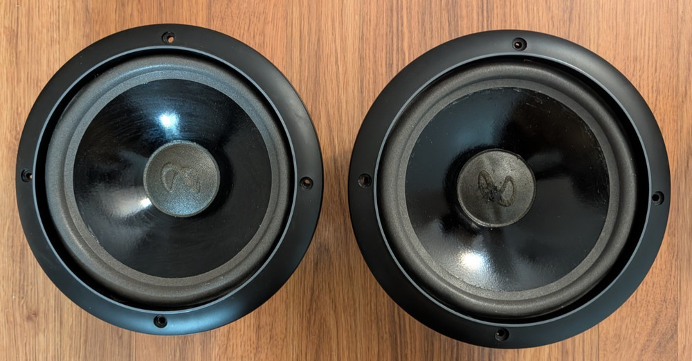 Pair of Infinity SM82 OEM Woofers / New Foam / Excellent Condition