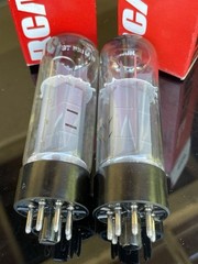 Pair RCA by Matsushita EL34 6CA7 Tubes & Boxes GT Britain Hickok TV7 Tested
