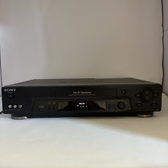 Sony SLV-N71 VHS Video Cassette Player Recorder VCR HiFi No Remote 19 Mic Tested