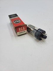 RCA 19AU4 Electronic Half-Wave Vacuum Rectifier Tube Plug-In 5-Pin Glass Body
