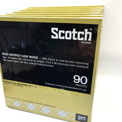SCOTCH 3M Recording Tape 207 Professional Mastering 7″ Reel 90 Min 1800 Ft BULK$