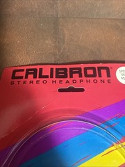 NEW In Package – Vintage 80s 1990’s CALIBRON 94759 Stereo Headphones