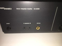 Audio Dynamics CA-2000E 200 Watt Analog Stereo Integrated Amplifier