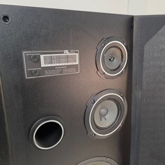 Vintage Altec Lansing AL 1000 Series Studio Monitor Floor Speakers SEE VIDEO