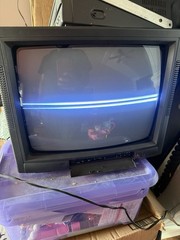 Audiovox AVT-1475 14″ Color Tv/monitor Tested Working W/ Issue