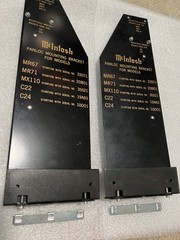 McIntosh Panloc Mounting Brackets C22 C24 MC2505 MX110 MX112 MR71 MR67