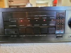 Vintage Kenwood KA-87 Stereo Analog Amplifier TESTED WORKING audio Music
