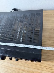 JVC RX-318BK – Vintage 2 Channel Stereo Audio Receiver – 110 Watts Per Channel