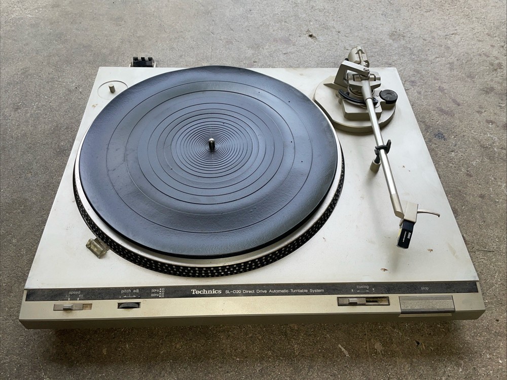 Technics SL-D20 Direct Drive Turntable Parts Only Untested