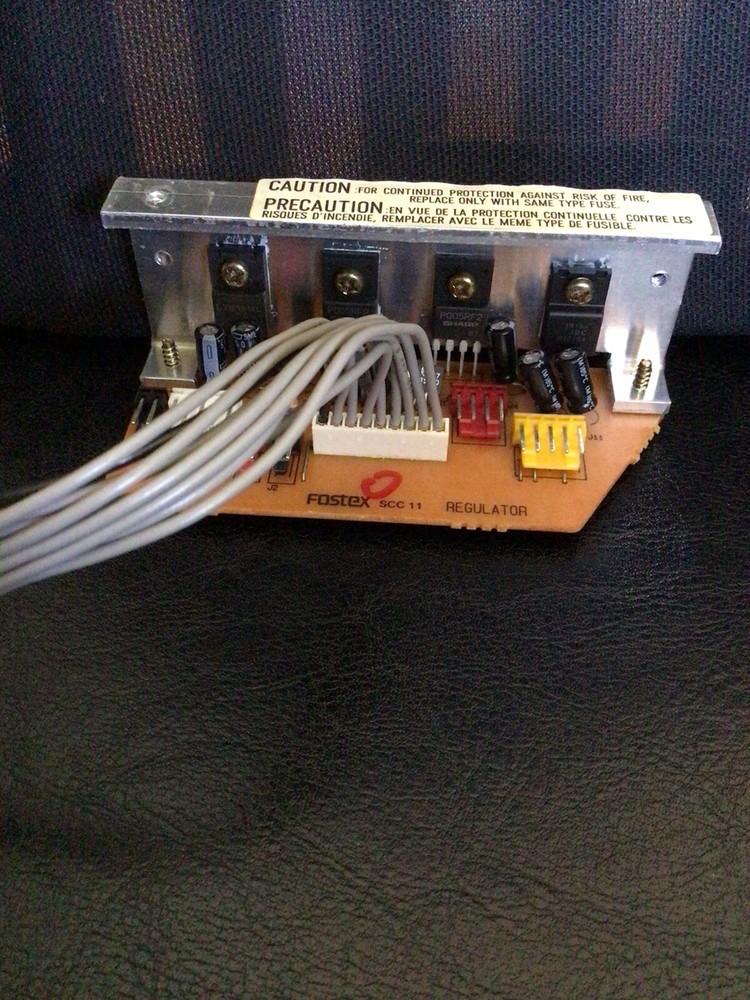 Fostex G-24 Reel to Reel 24-channel 1” Tape Machine REGULATOR BOARD 8251879.