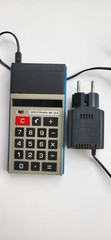 Vintage Soviet Elektronika MK-23A Calculator USSR Box Manual Power Adapter