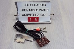 Onkyo CP-1055F Turntable RCA Plugs, Cartridge Interface, Ground Wire. Tested