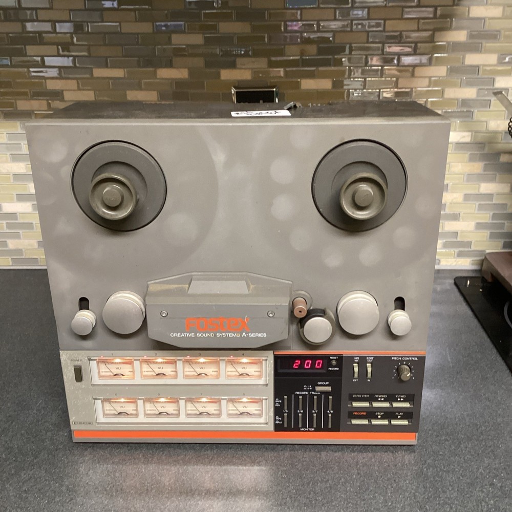 Vintage FOSTEX A-8 Stereo Audio Reel to Reel Tape Machine – Recorder Reproducer