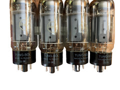 Brand New Tung-Sol Reissue 7581A KT66 Current Matched Quad (4) Vacuum Tubes