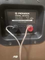 Vintage Pioneer CS-911A Speaker Pair Tested Local Pick Up Only