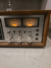 TEAC CX-650R Stereo Cassette Recorder Sold as is For Parts Untested