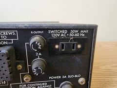 THE FISHER 213 AM-FM STEREO RECEIVER