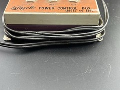 Lafayette Power Control Box 99-8007 Working Missing Light Cover Free Shipping