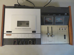 Vintage Teac 250 Stereo Cassette Deck Recorder For Parts or Repair Not Working