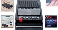 Portable Retro Cassette Recorder with USB Recording