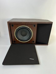 Bose 201 Series II Direct Reflecting Speakers Pair Walnut Tested Working USA