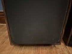 Pair Of MA Micro Acoustic Speakers Serial #10375 Microstatic Floor Wood VTG