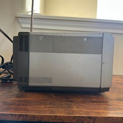 Vintage Panasonic Color Pilot TV 7″ CT-7711A Portable Retro Video Gaming CRT