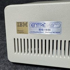 Vtg IBM 5150 Pc Computer W/ Original Box,software & Paper Work Untested
