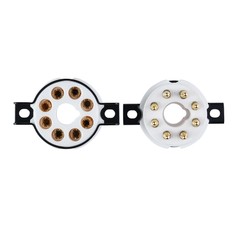 1pcs Amptata 8pin Tube Socket Octal Gold EL34 6SN7 KT88 5U4G 274B 6L6 5AR4 6V6