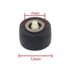 12mmx2x7x6x12.5mm Cassette Deck Pinch Roller for JVC TD-W CA-C220 CA-D4 CA-D55