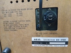 AKAI GX-210D Reel to Reel 3 Motor Auto Reverse-Free Shipping-See Video & Picture