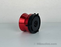 Aluminum NAB Hub Adapter Red Single Unit for Reel-to-Reel Deck –1-Year Warranty