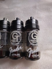 Bundle 4 FENDER Groove Tubes 6L6GC Tubes TV7-D/U Look NOS