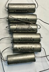 Sprague Vitamin Q 0.056uF 1000VDC Capacitors Lot of 6 USA Untested