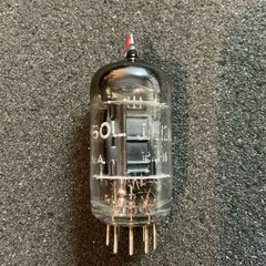 Rare Tung Sol 12AX7 ECC83 Tube Black Plate Triplett Tested 12AX7A B339 7025 L@@K