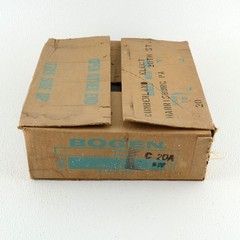 Bogen C20A Vintage 20W Solid State PA Paging Amplifier w/ Box Manual Working