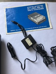Bell & Howell Solid State Cassette Recorder & Case | Vintage | Rare | READ