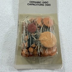 Radio Shack 272-801 Assorted Ceramic Disc Capacitors (100) Archer Tandy
