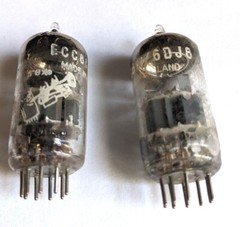 One Amperex ECC88 / 6DJ8 Tube OS – STAR TE-1 Tested 8/17/22 Made in Holland