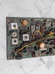 Vintage Delco AM/FM Radio Tuner PCB Circuit Board D5N005 Bent Untested