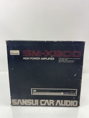 Vintage Sansui SM-X300 Stereo Car Power Amplifier (1987)