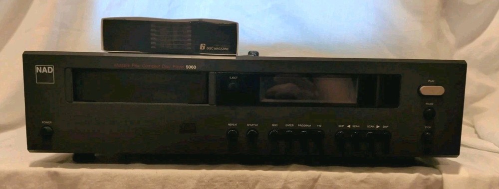 NAD 5060 6 Disc Audio CD Player A0050600270 Made In Japan Tested And Working! 📀