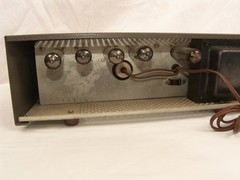 Knight KG-250 Integrated Stereo Tube Amplifier Tested Working 12AX7 6BM8 Nice
