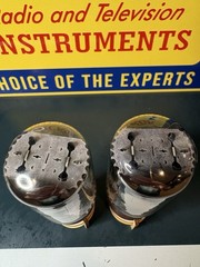 Match Pair 1962 RCA 5R4GYB Black Plate Rectifier Tubes 539C Test NOS 🌊