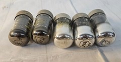 Lot of 11 Old Radio Vacuum Tubes UNTESTED UNKNOWN Condition