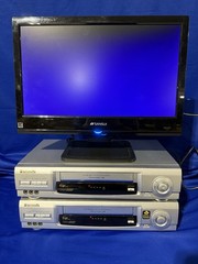 Panasonic PV-V4621 VCR with Remote – Lot of 2 – Both Played Tape